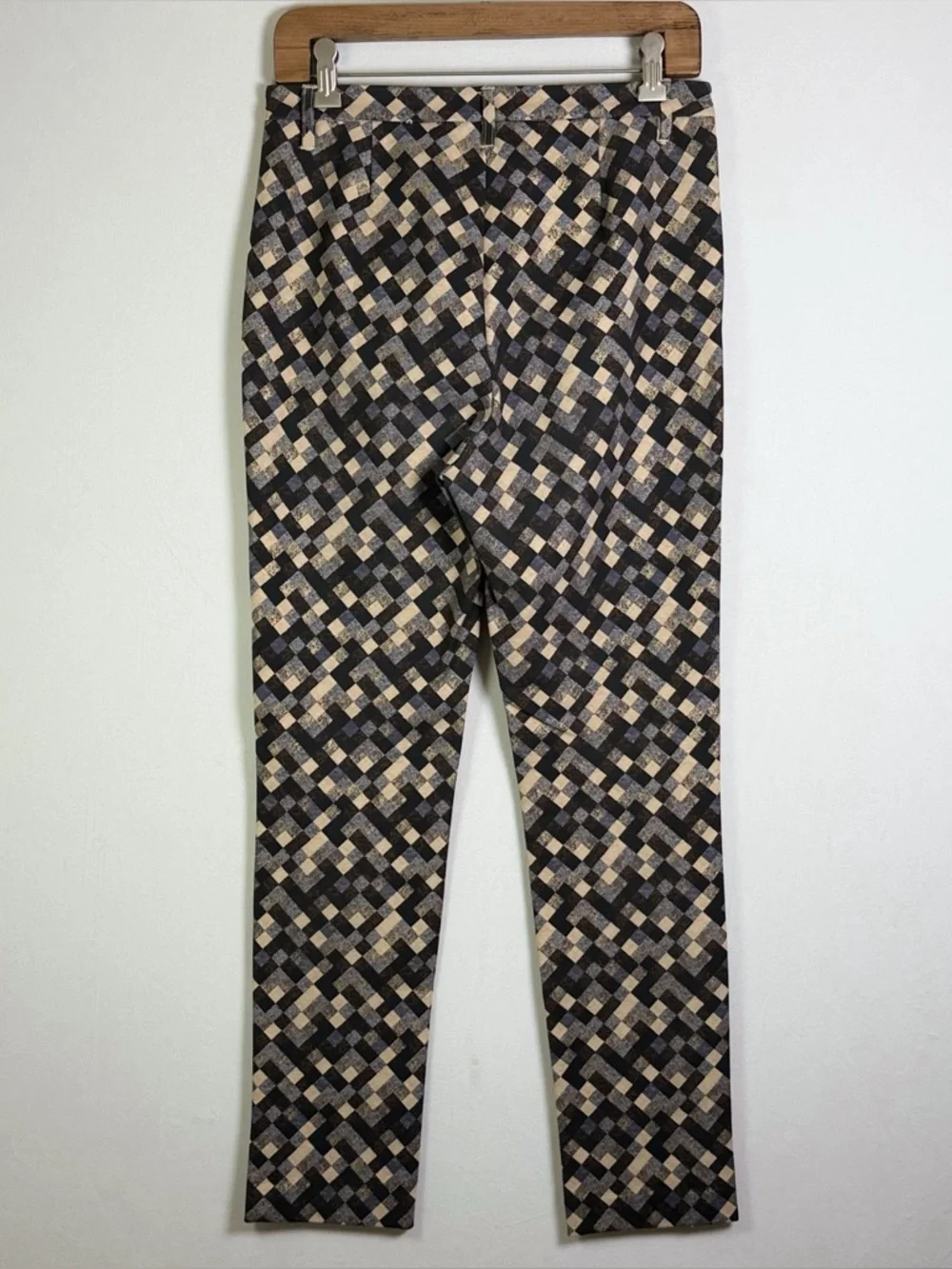 Soft Surroundings Women’s Pull-On Pant Sz S Geometric Print Stretch Boho Chic - Picture 3 of 12